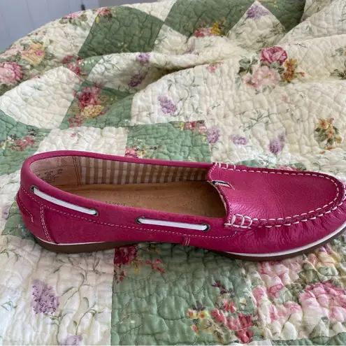 Naturalizer The Hanover Loafer Moccasin Shoes in Pink Sz 8M