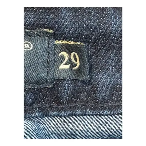 Raven Denim Sadie Bootcut Jeans Dark Wash Mid Rise Jeans Women Size 29 Blue