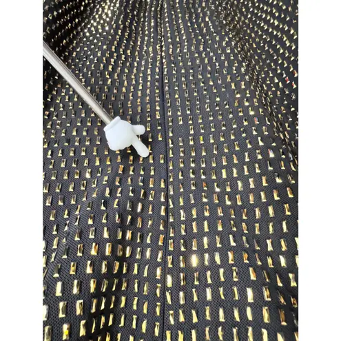 Aqua x Wicked Bodycon Dress Gold Studded Sleeveless Party Cocktail M Black Size M