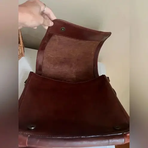 I Medici Firenze brown 100% Italian leather satchel Bag