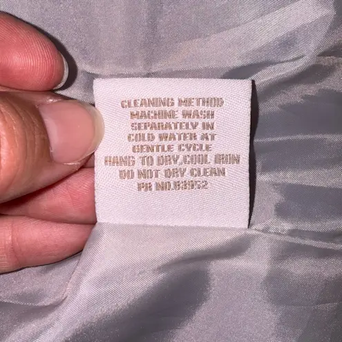 Badgley Mischka American Glamour Raincoat/Trenchcoat – Elegant Blue & Gray