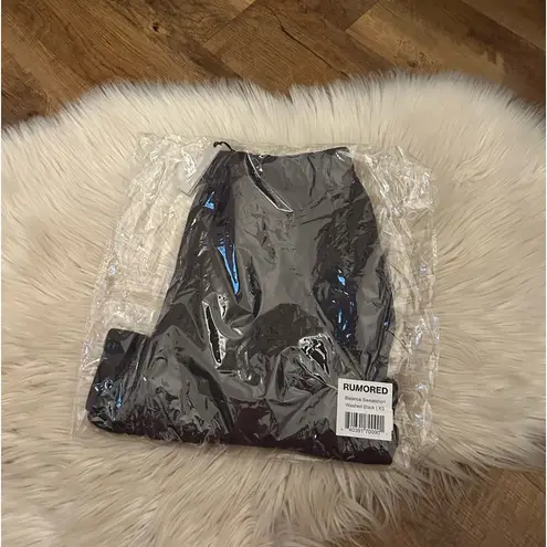 RUMORED Balance Sweatshort In Washed Black Size XS