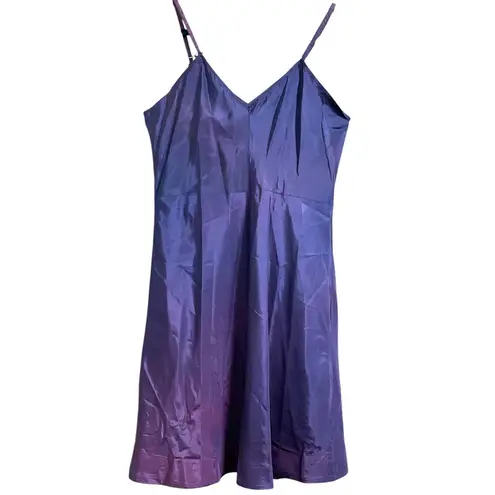 Vintage Purple Strappy Slip Dress size Medium