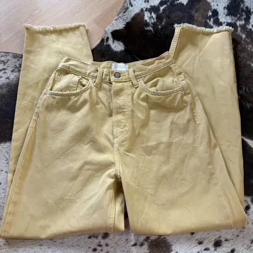 Boyish Butter Yellow Toby Jeans Straight Leg In The Honey Pot Size 25
