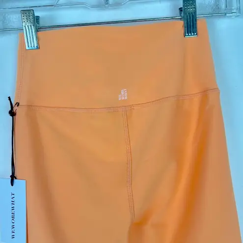 We Wore What NWT Lace-Up Biker Short Peach Cobbler Size XS NEW $68