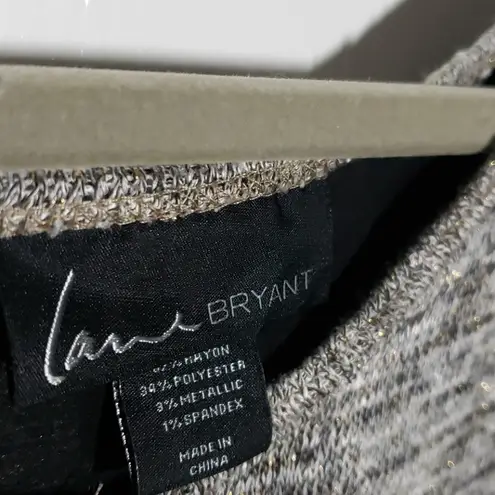 Lane Bryant 🌟3 for $21🌟  14/16 Marled Sweater. Tulip Overlap of Sheer Back thumbnail 2