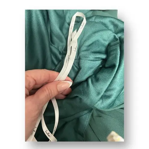 Lulus Heavenly Hues Forest Green Maxi Dress Deep V Pleated Gown Formal Wedding M Size M