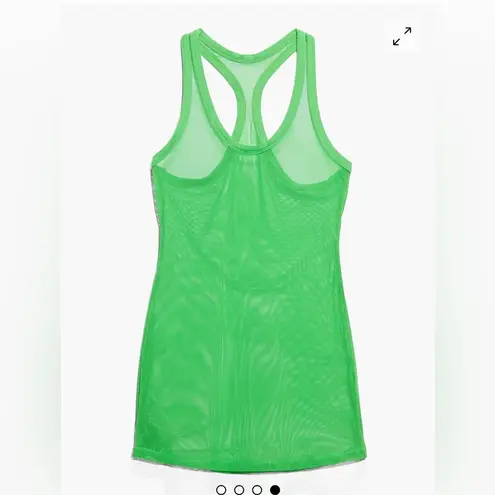 Savage X Fenty Green Swim Coverup with Asymmetrical Straps summer beach vacation Size M