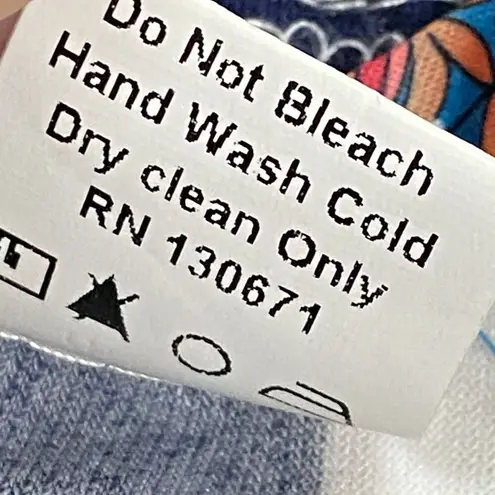 Selfie Couture Womens M Floor Length Maxi Peasant Skirt Blue White Slinky Flowy Size M