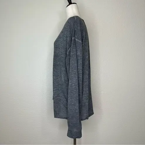 C&C California “Kindness is Free” Gray Mineral Wash Long Sleeves Top