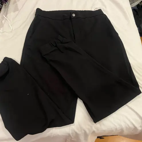 Uniq lo SM Black Wide-Leg Pants thumbnail 1