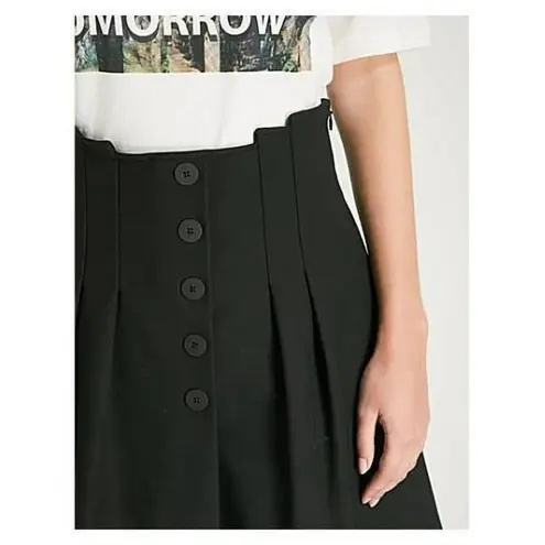 Maje | Jioma Flared Mini Skirt | Black | Size 34 (XS)