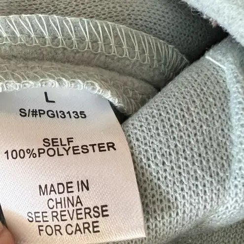 Better Be Fleece light blue shorts with pockets