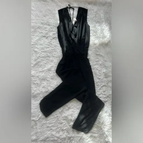 Groovy Women’s Black Sheath Halter Jumpsuit