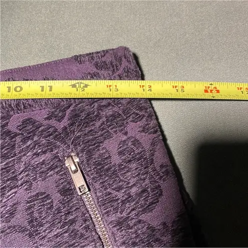 Urban Outfitters  Purple Jacquard Asymmetrical Mini Skirt Small thumbnail 6