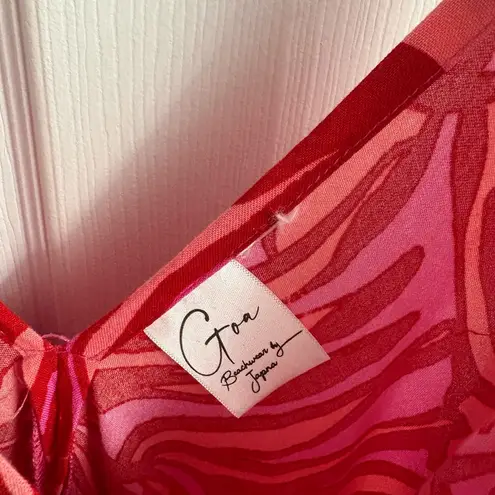 GOA By JAPNA Nordstrom Women's Pink and Orange Dress, S/M Size undefined