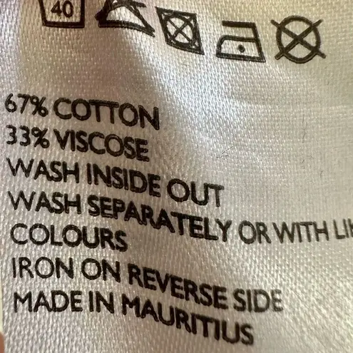 Cooperative Coopertive pink short sleeved cropped tie front top