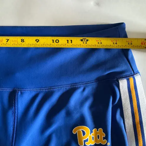 Pitt Panthers WEAR by Erin Andrews Blue Leggings Size L NCAA Striped Side Logo Pants 2023 Size L