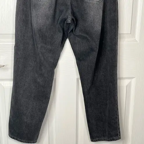 Kancan Sz 11 / 29 Black Paperbag Waist Jeans High Rise Black