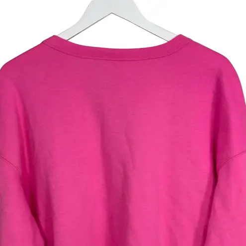 J’Adore Christmas Graphic Print Sweatshirt Size 1X NWOT Womens Pink