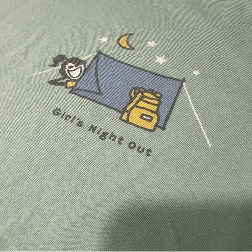 Life is Good  Girls Night Out Camping Outdoor Graphic Tee XL