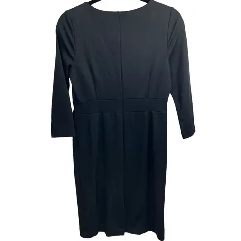 Lands' End Land’s End 3/4 Sleeve Ponte Knit‎ Dress S