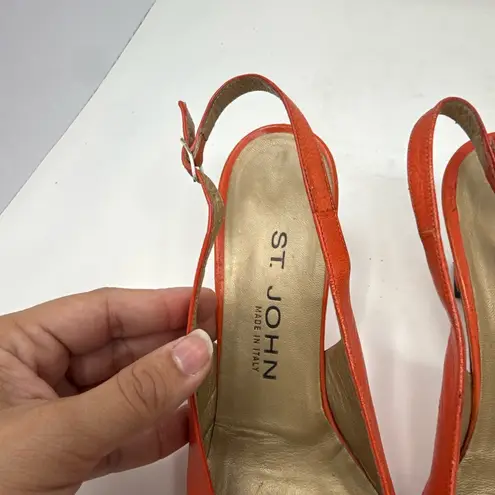 St. John VTG Slingback Heel Size 7 1/2