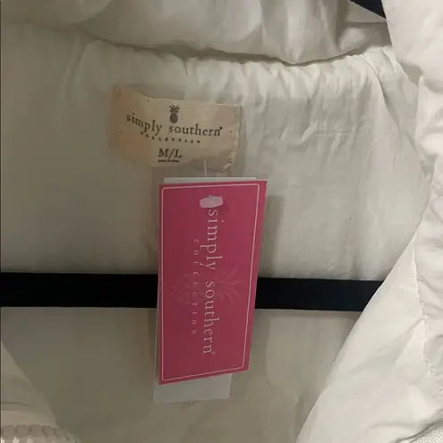 Simply Southern  Cream Puffer Vest