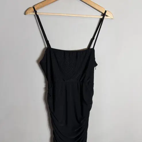 Showpo. Coming For You Mesh Midi Dress Women's 6 Black Formal Cocktail Party