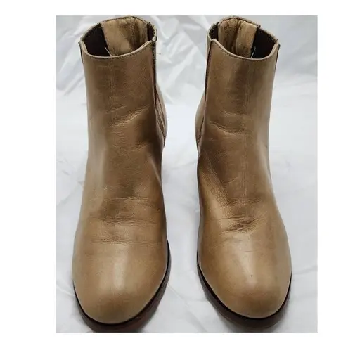 Samantha Pleet Wolverine 1000 Mile Arc Ankle Chelsea Booties Size 8 Tan