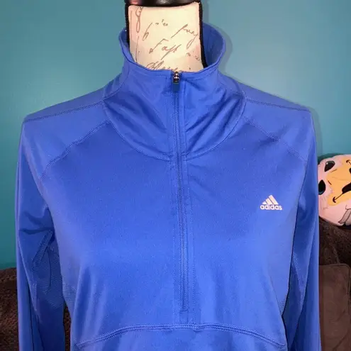 Adidas  Climalite Quarter Zip, Large