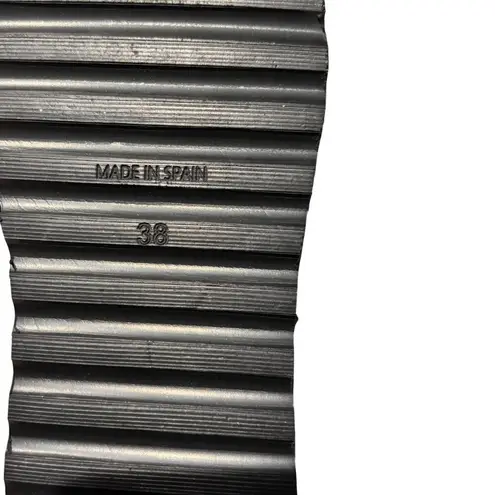 Eric Michael Womens Black Suede Ankle Boots With Zipper Closure Size 38 US 7.5 - Image 8