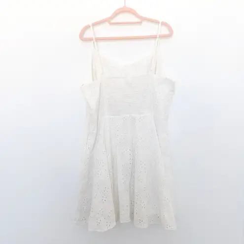 Old Navy  Womens Dress Size‎ XXL White Eyelet Boho Cottagecore Coastal Cowgirl