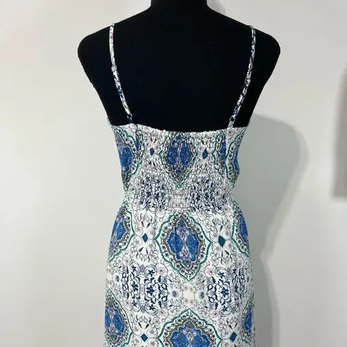 Skies Are Blue Lyna Spaghetti Strap Maxi Dress Size XS Women’s Paisley Floral