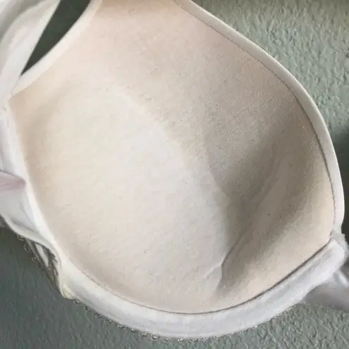 Lily Of France  White Bra. Size 36C thumbnail 6