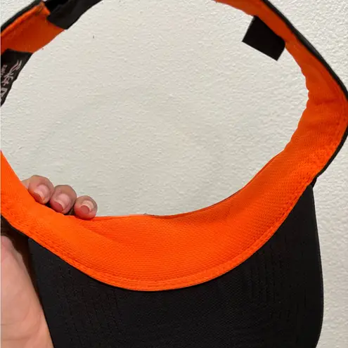 Salt Life Black and Orange Visor