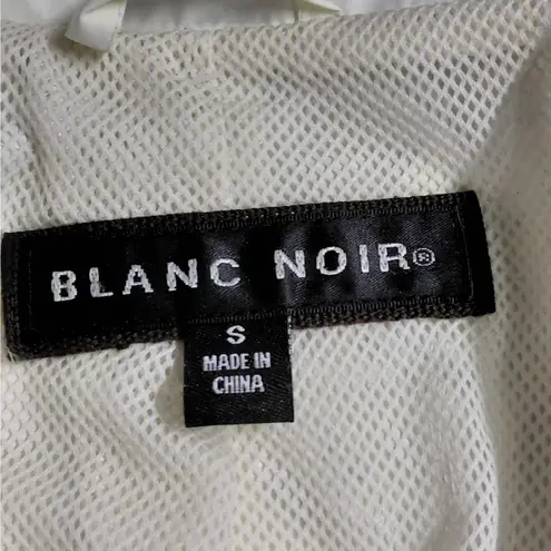 Blanc Noir Womens Lightweight Cargo Utility Jacket Size Small Minimalist Chic