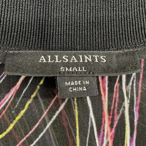 ALLSAINTS | Women's Small | Ada Streamline Sheer Long Sleeve Pullover Top & Cami