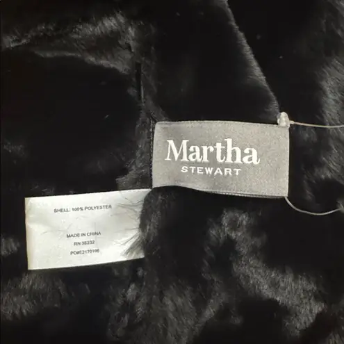 Martha Stewart Faux Fur Pull