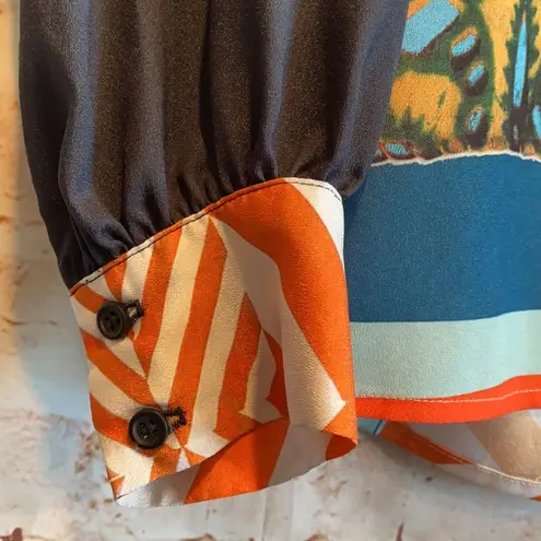 Clover Canyon geometric xs blouse long sleeve