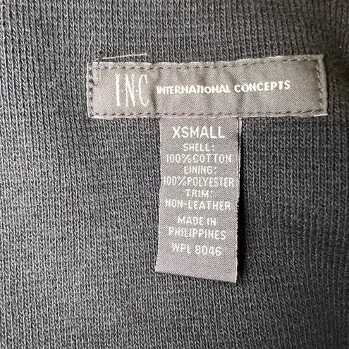 INC International Concepts Women's Pea Coat Size XS Black