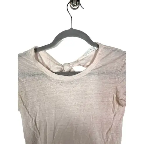 ALC Frank A.L.C. Pink linen top