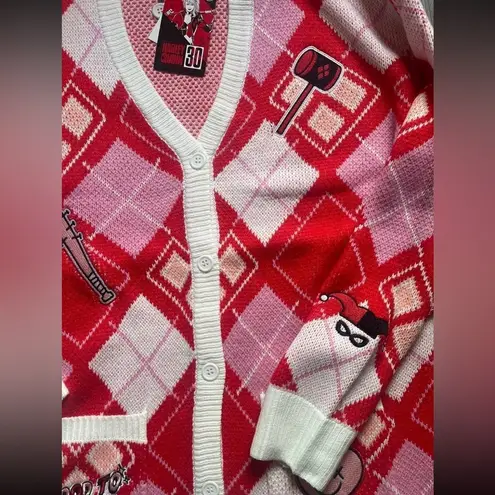 Her Universe DC Comics Harley Quinn Diamond Cardigan
