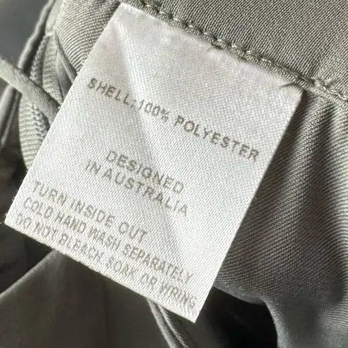 Shona joy Revolve Stellar Drape Olive Green Midi Dress 2