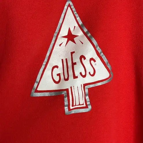 Guess Vintage  Red Crewneck OS Christmas Sweatshirt thumbnail 5
