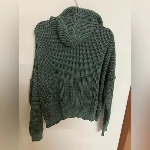 Natural Reflections Knit Hoodie Sweater size XL