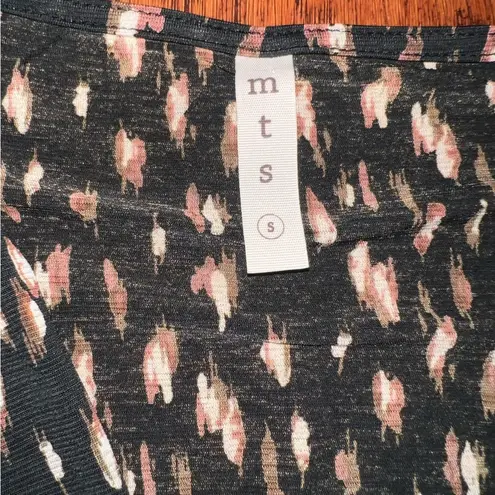 Long Midi Dress Brown/Black Rouched Pockets, MTS, Size Small, Made in the USA Black Size M