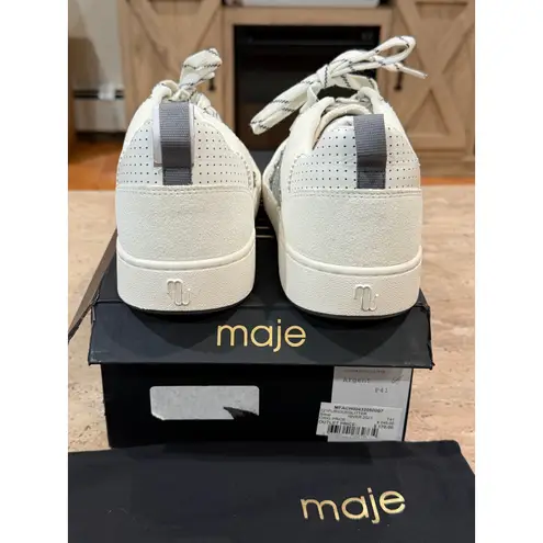 Maje NEW IN BOX Furious Fashion Sneakers Black white size 41