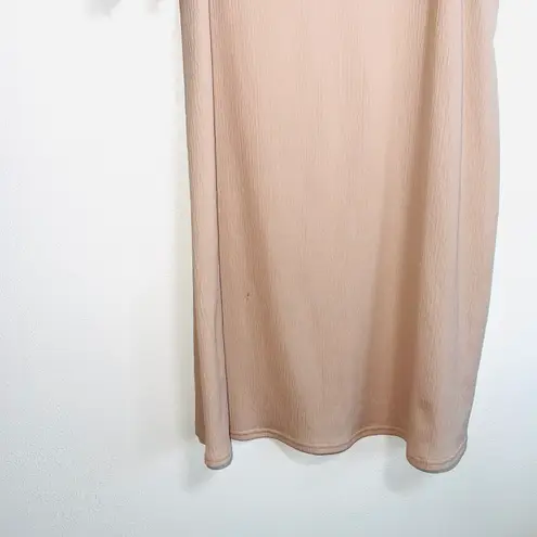 LC Lauren Conrad Blush Pink Tie Cold Shoulder Mini Shift Dress