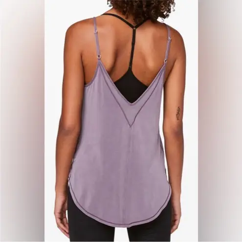 Lululemon  Flow in Elegance Tank * Frosted Mulberry Size small pit to pit 14-15”
